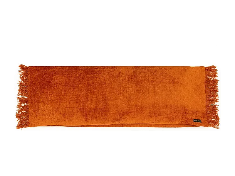 La Housse De Coussin Oh My Gee - Velours Rouille - 35x100