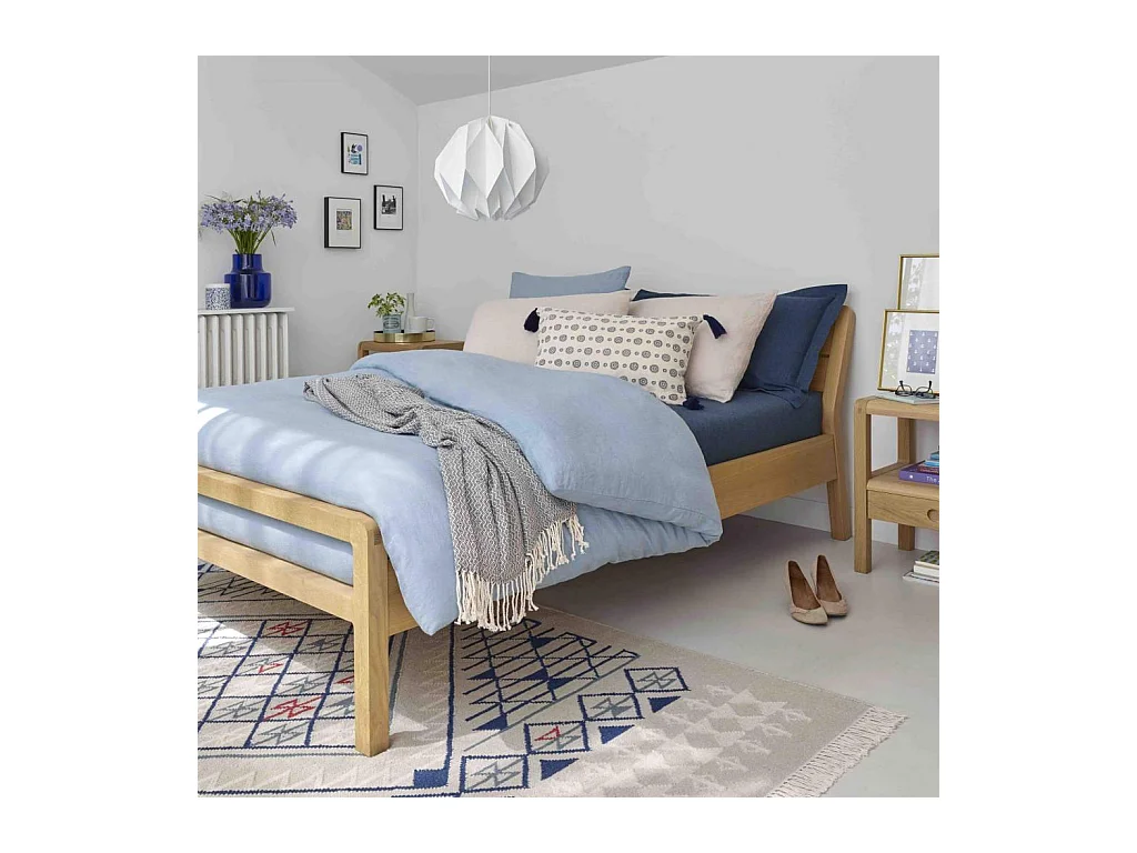 Habitat - Lit en chêne 180 x 200 cm - Naturel - Design by Simon Pengelly - Radus