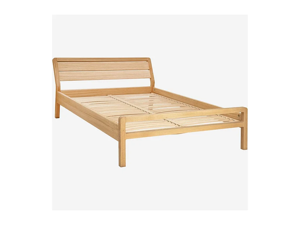 Habitat - Lit en chêne 180 x 200 cm - Naturel - Design by Simon Pengelly - Radus