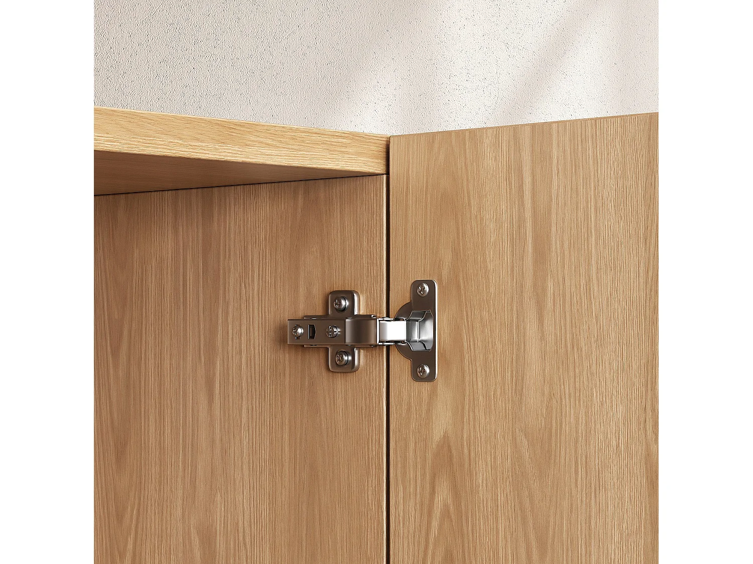 Habitat - Meuble TV 4 portes en chêne - Naturel - Design by Hélèna Pille - Drio
