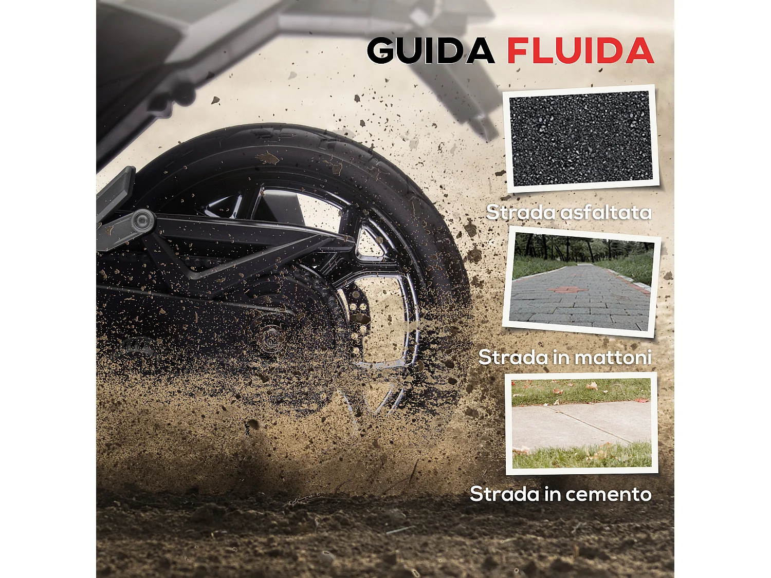 Moto elettrica per bambini 3-6 anni licenza honda in pp metallo rossa