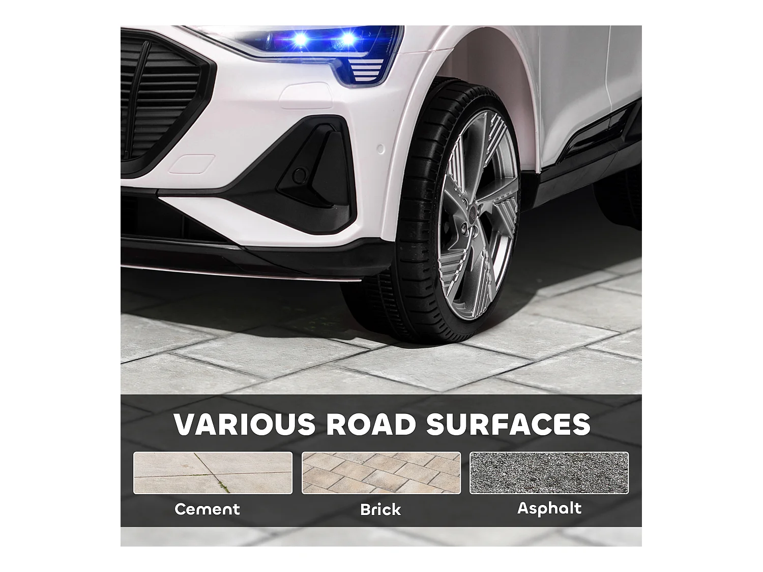 Macchina per bambini 3-5 anni 12v telecomando velocità 3-8km/h