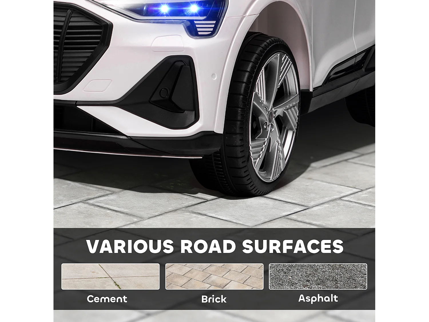 Macchina per bambini 3-5 anni 12v telecomando velocità 3-8km/h