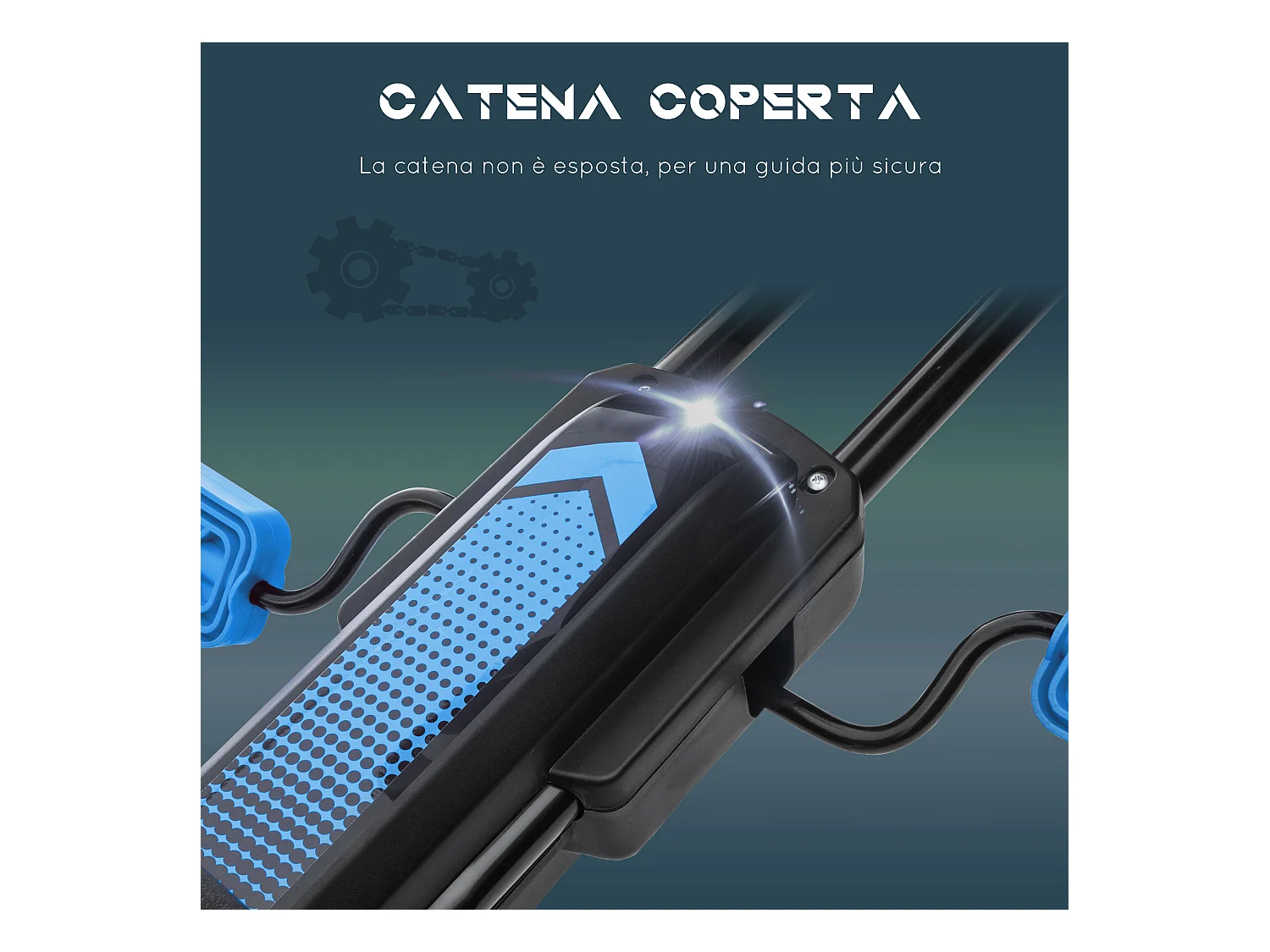 Go kart a pedali per bambini 5-12 anni con sedile regolabile