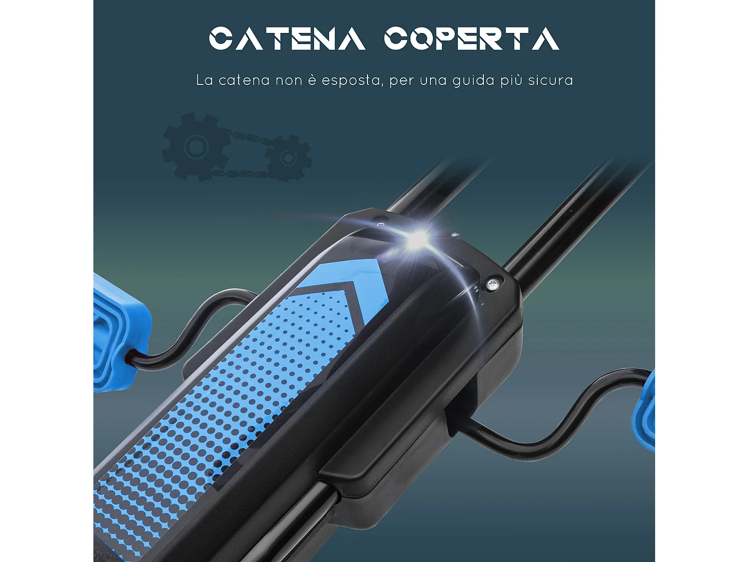 Go kart a pedali per bambini 5-12 anni con sedile regolabile