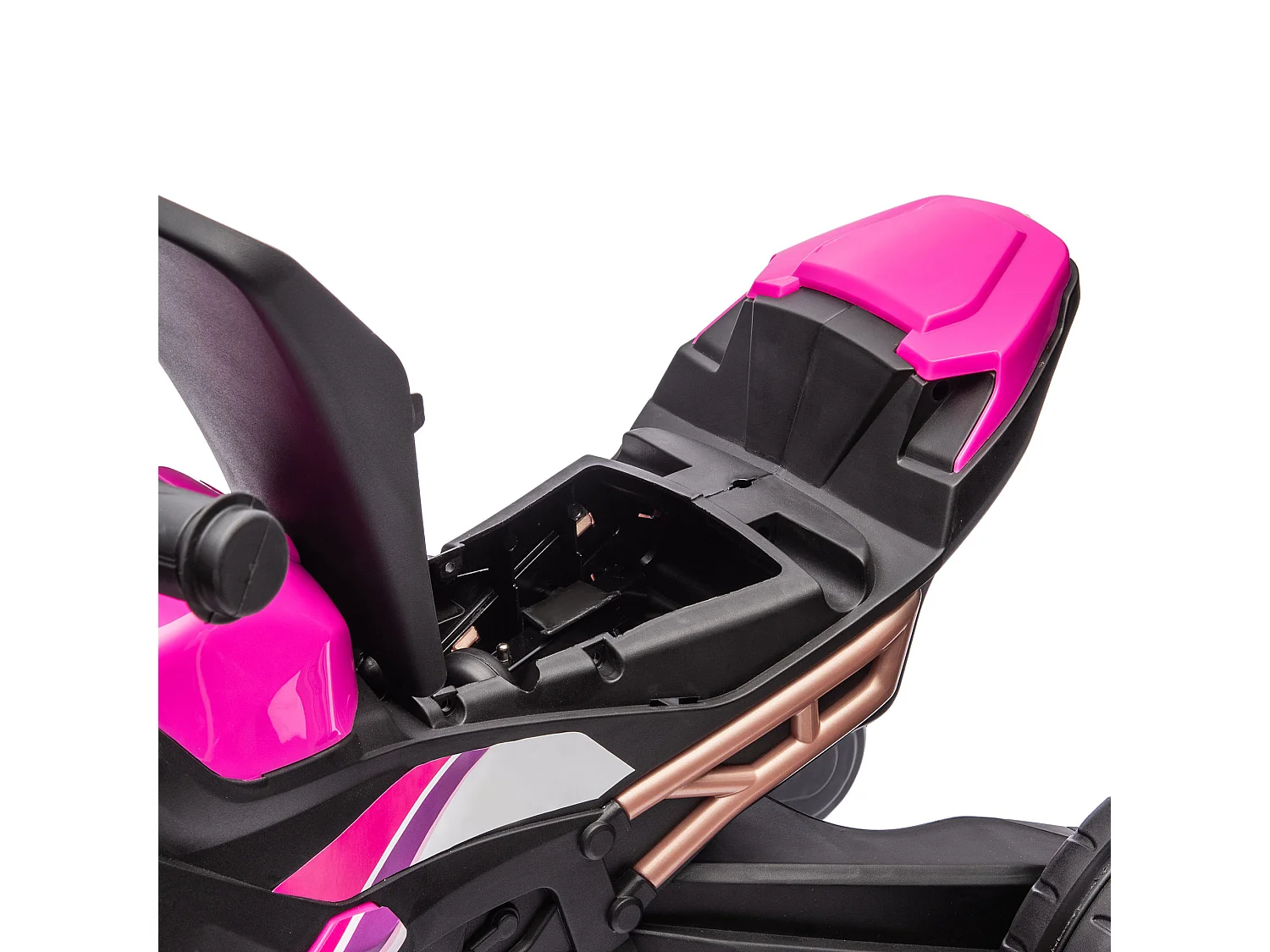 Triciclo per bambini 18-36 mesi design 3 in 1 in pp e acciaio rosa