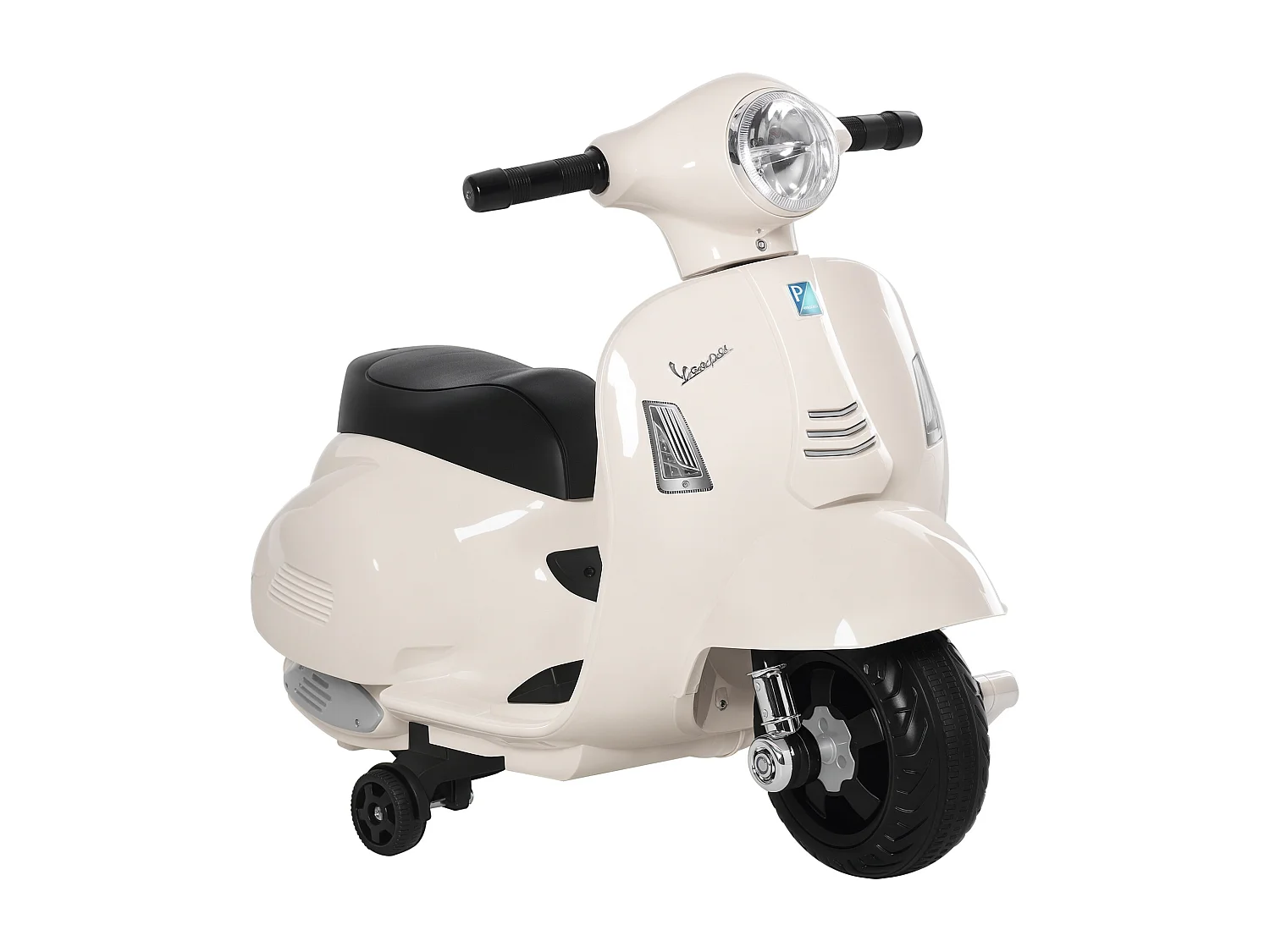 Moto per bambini vespa batteria 6v fari e clacson 18-36 mesi