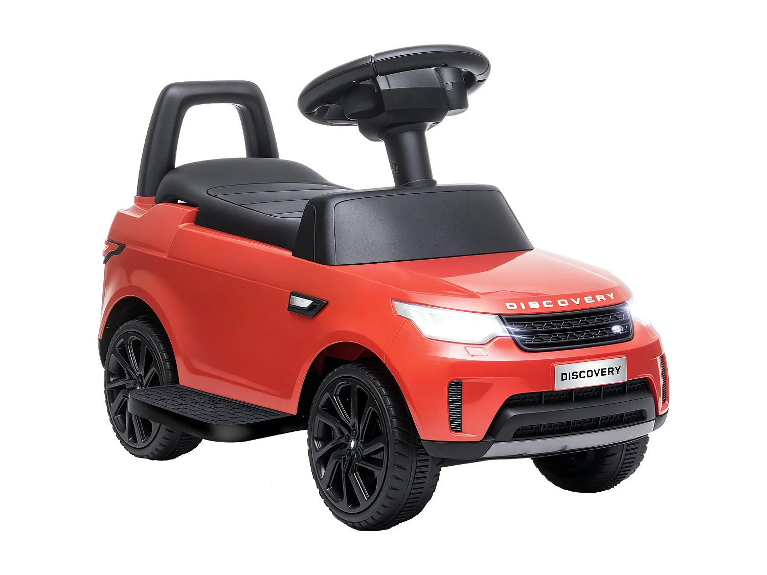 Macchina per bambini land rover elettrica e a spinta 3km/h rosso