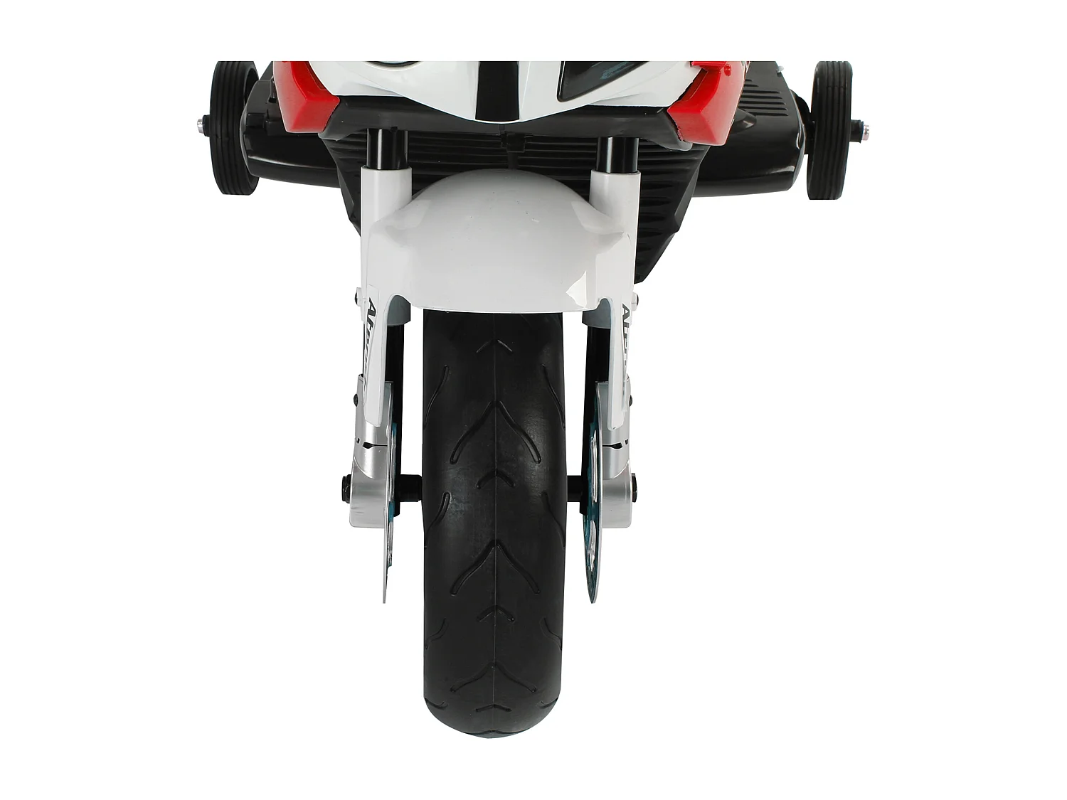 Moto elettrica per bambini bmw batteria 12v con rotelle e luci