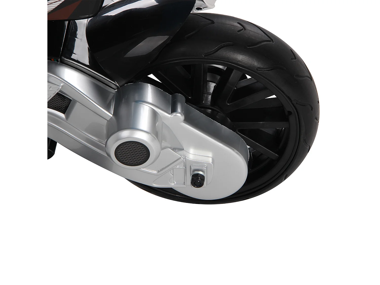 Moto elettrica per bambini bmw batteria 12v con rotelle e luci