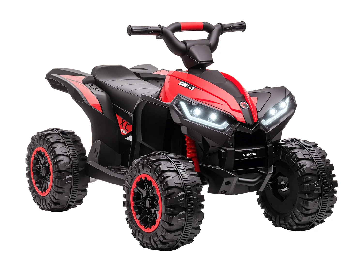 Quad per bambini elettrico 12v 2 velocità ruote con clacson fari