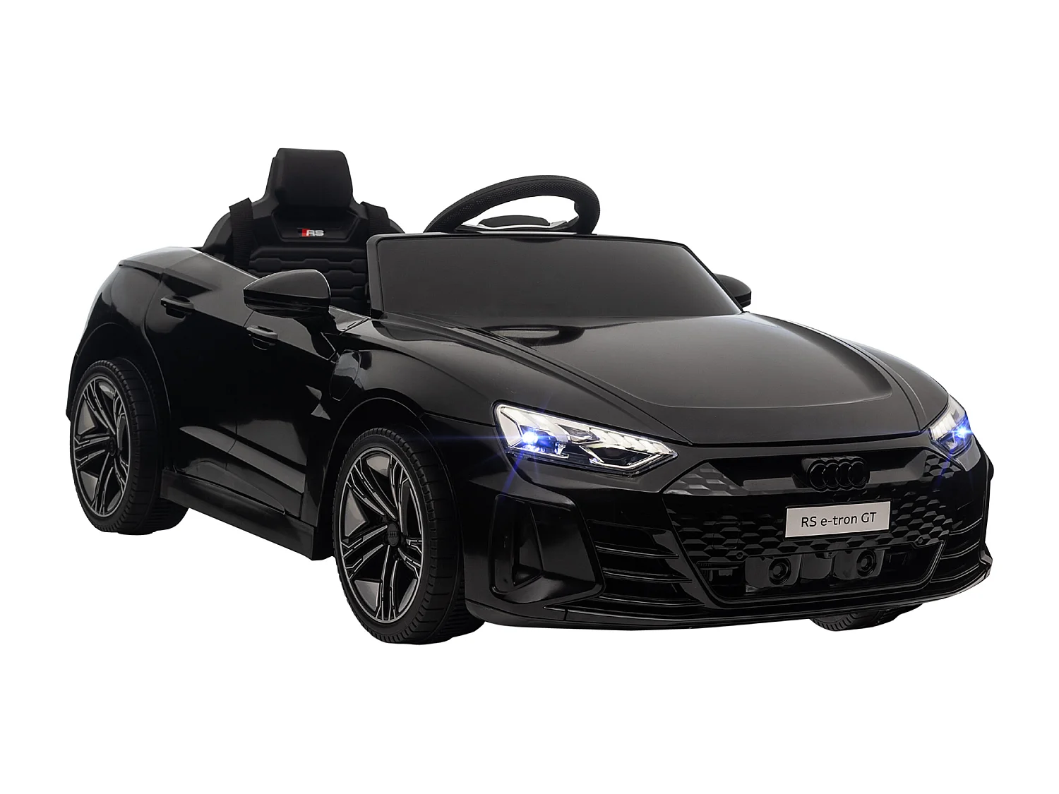 Macchina elettrica per bambini fino 5 anni con licenza audi nera