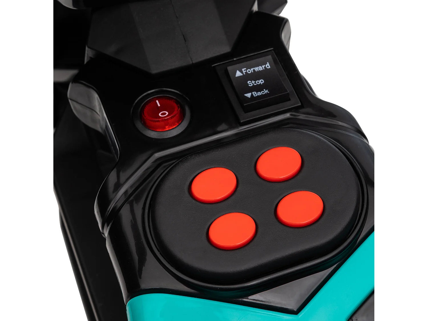 Moto elettrica per bambini 3-5 anni rotelle clacson e musica