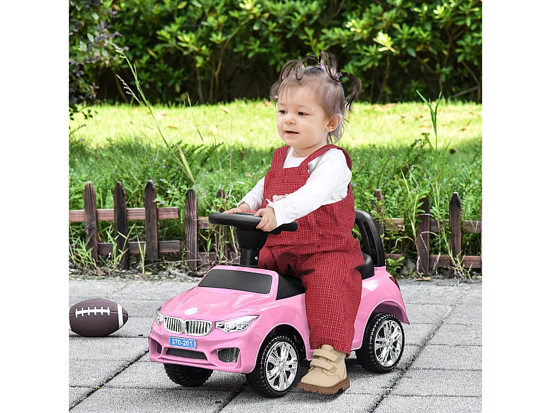 Macchinina per bambini cavalcabile volante musiche e luci