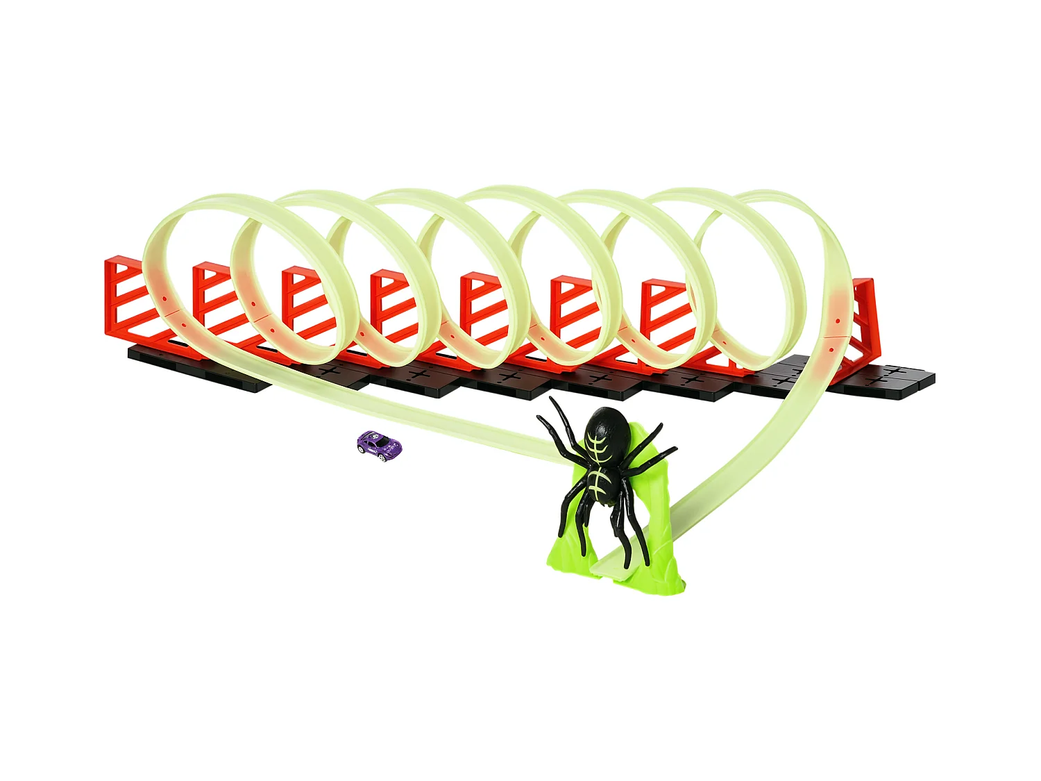 Pista macchinine per bambini 3-6 anni con effetti luminosi