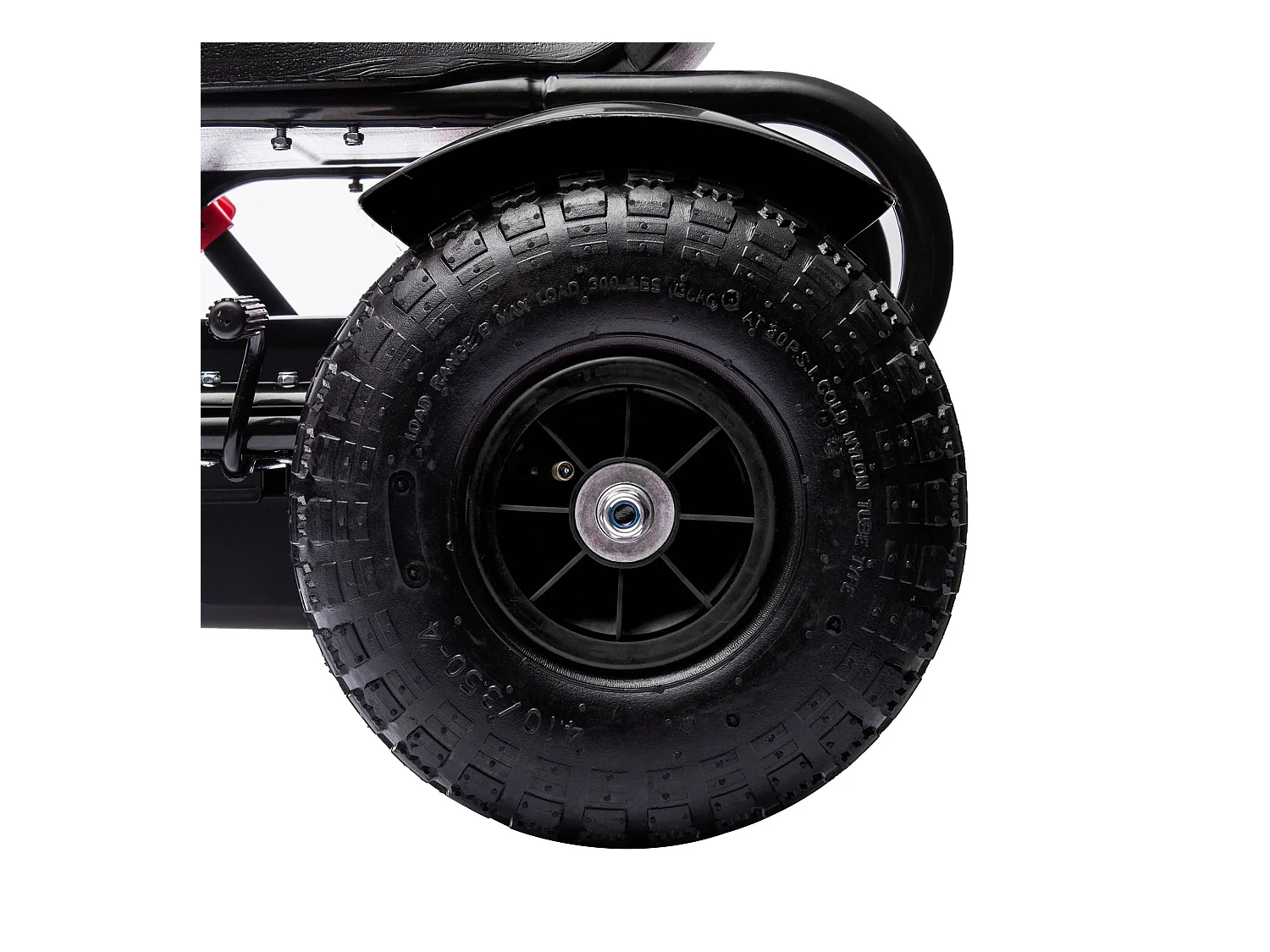 Go vart a pedali per bambini 5-12 anni in plastica e metallo nero