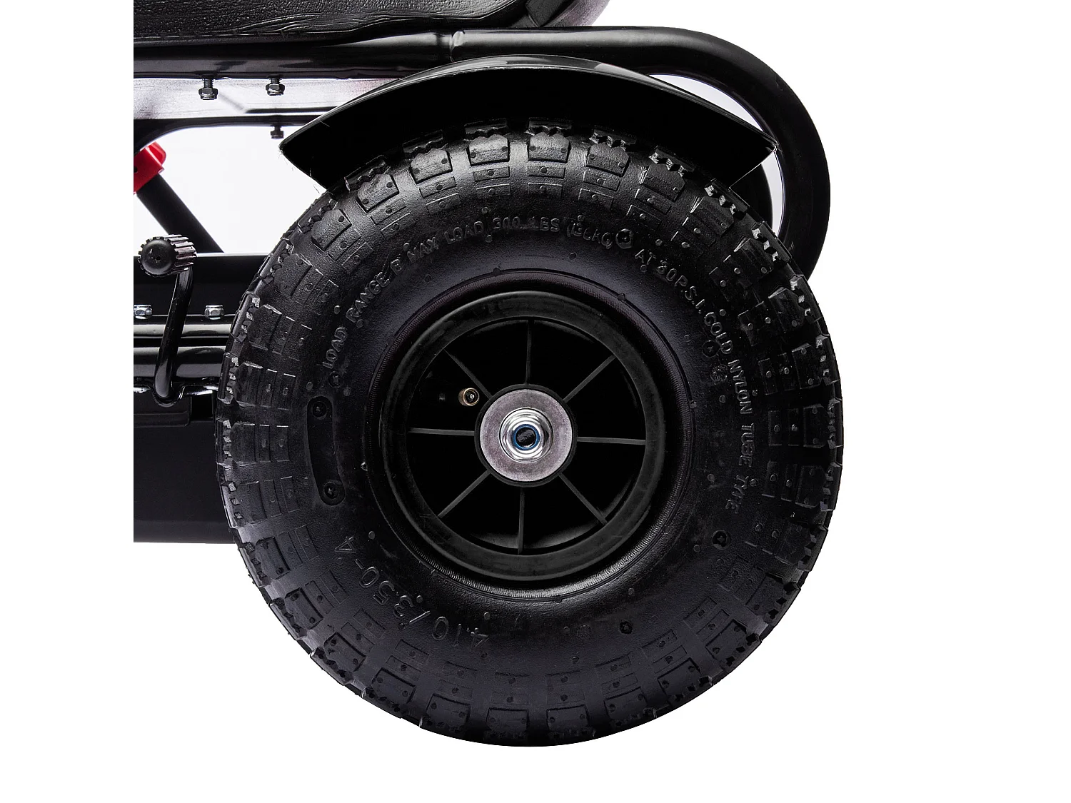 Go vart a pedali per bambini 5-12 anni in plastica e metallo nero