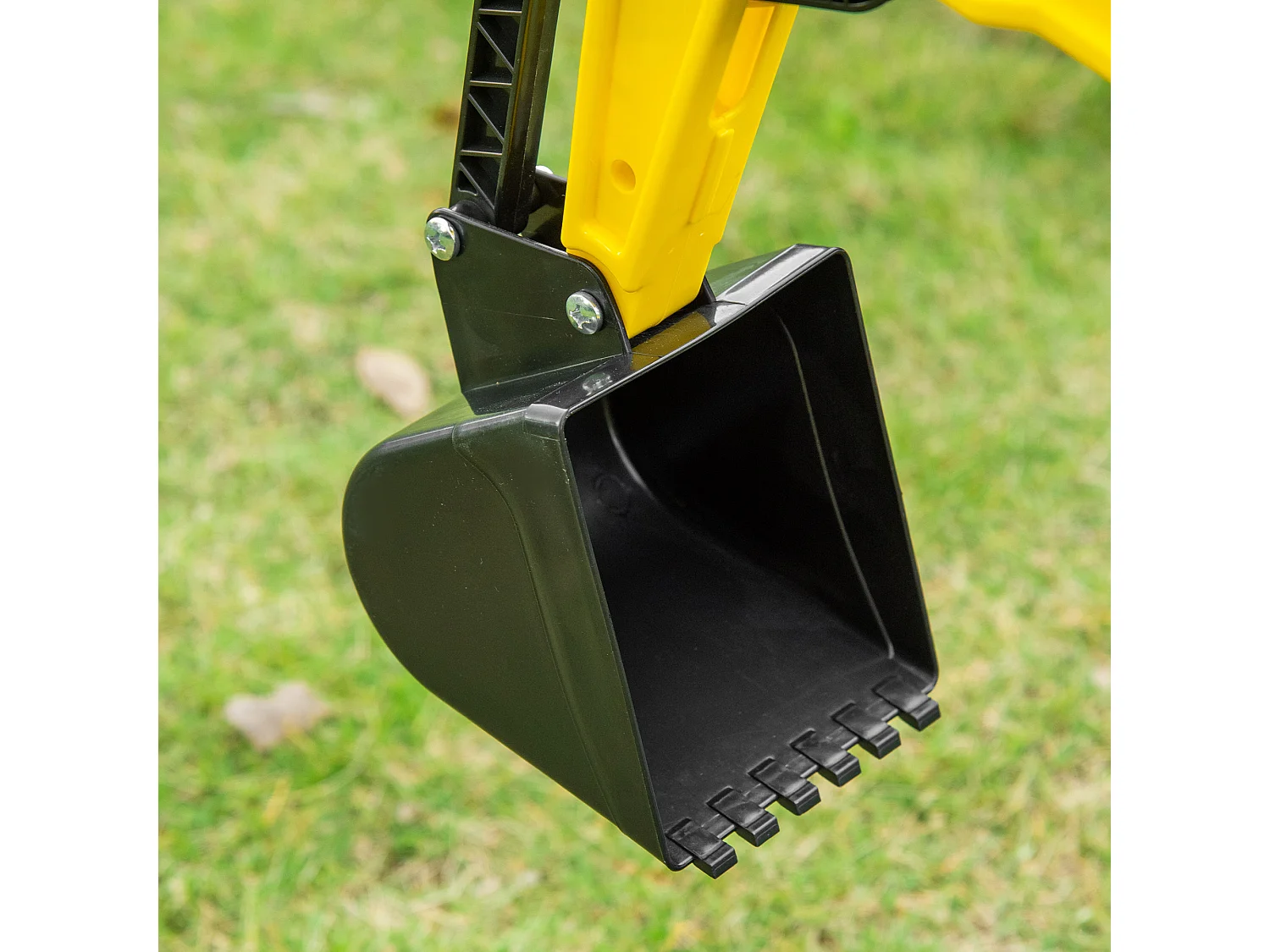 Ruspa giocattolo per bambini 3-6 anni con 6 ruote giallo