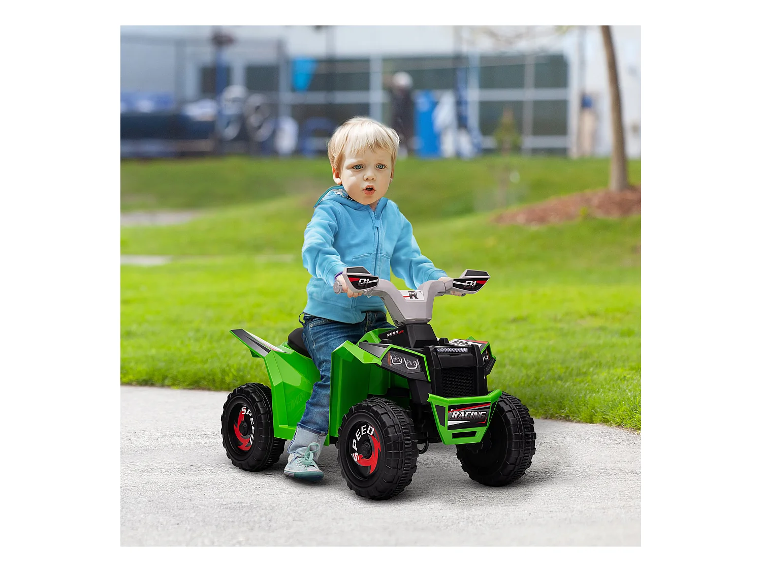 Quad per bambini 18-36 mesi in pp e metallo velocità 2.5 km/h