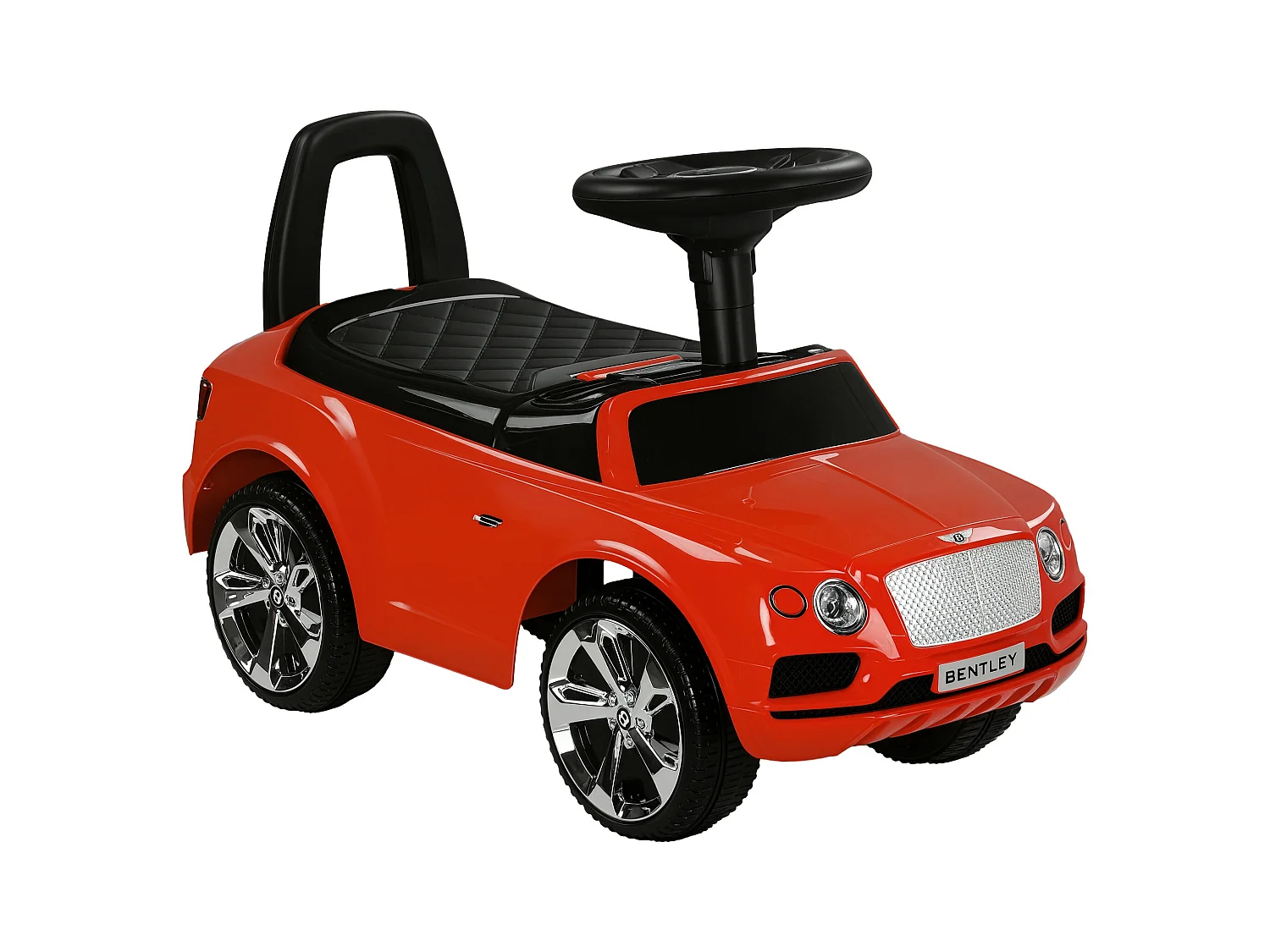 Auto per bambini 18-36 mesi cavalcabile a spinta licenza bentley rosso