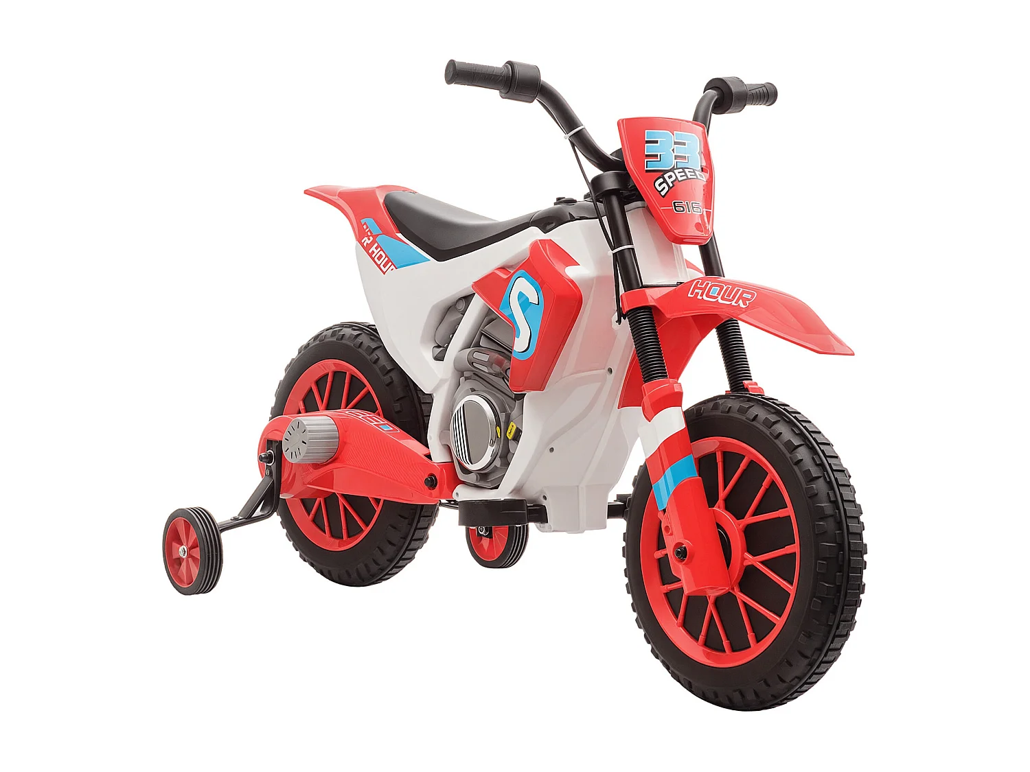 Moto elettrica per bambini batteria 12v ricaricabile rotelline