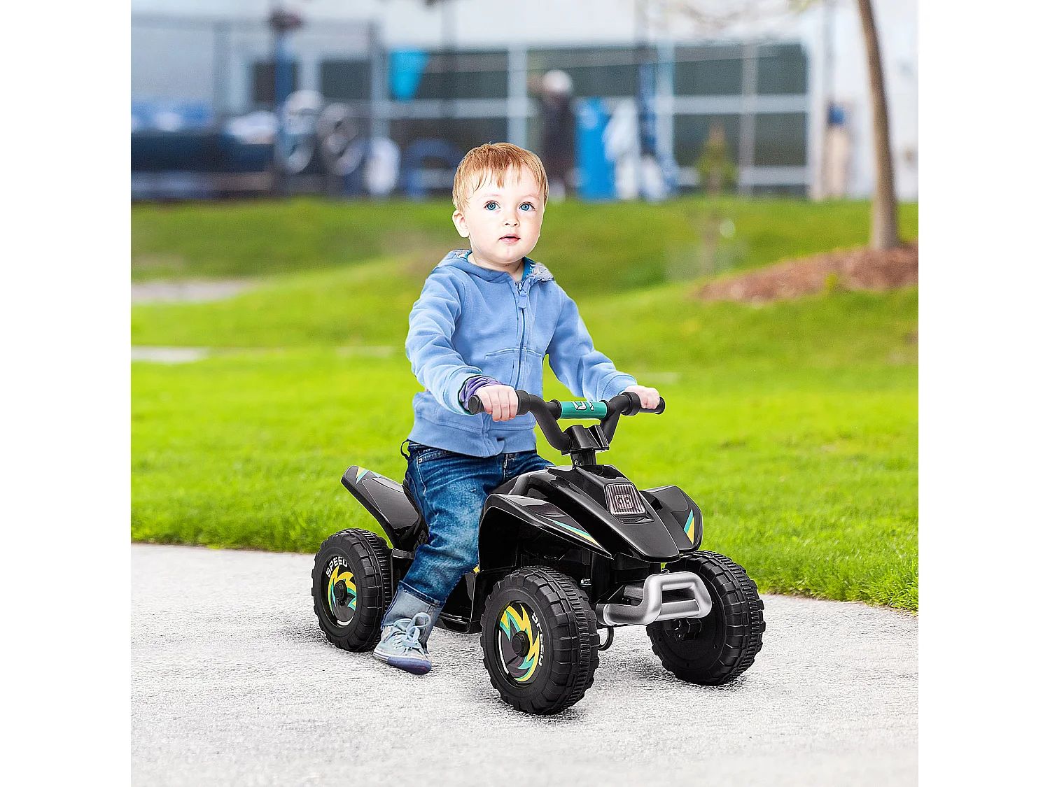 Quad elettrico per bambini 3-5 anni 6v velocità 2.8-4.6km/h