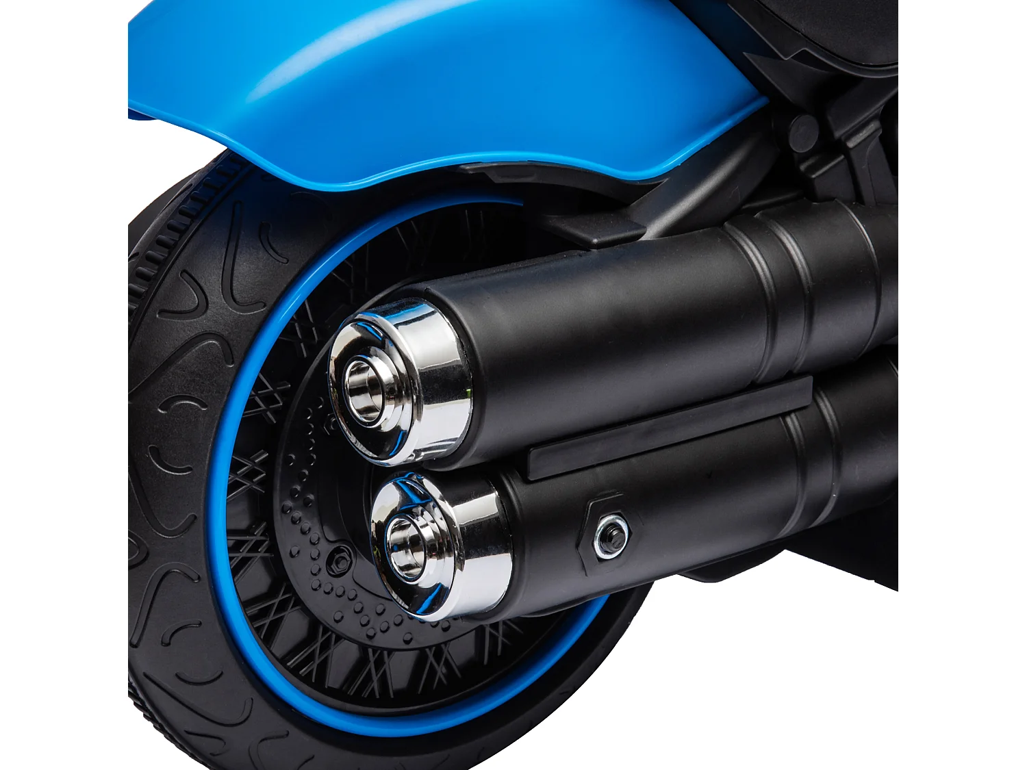 Moto elettrica per bambini 18-36 mesi con rotelle e fanale