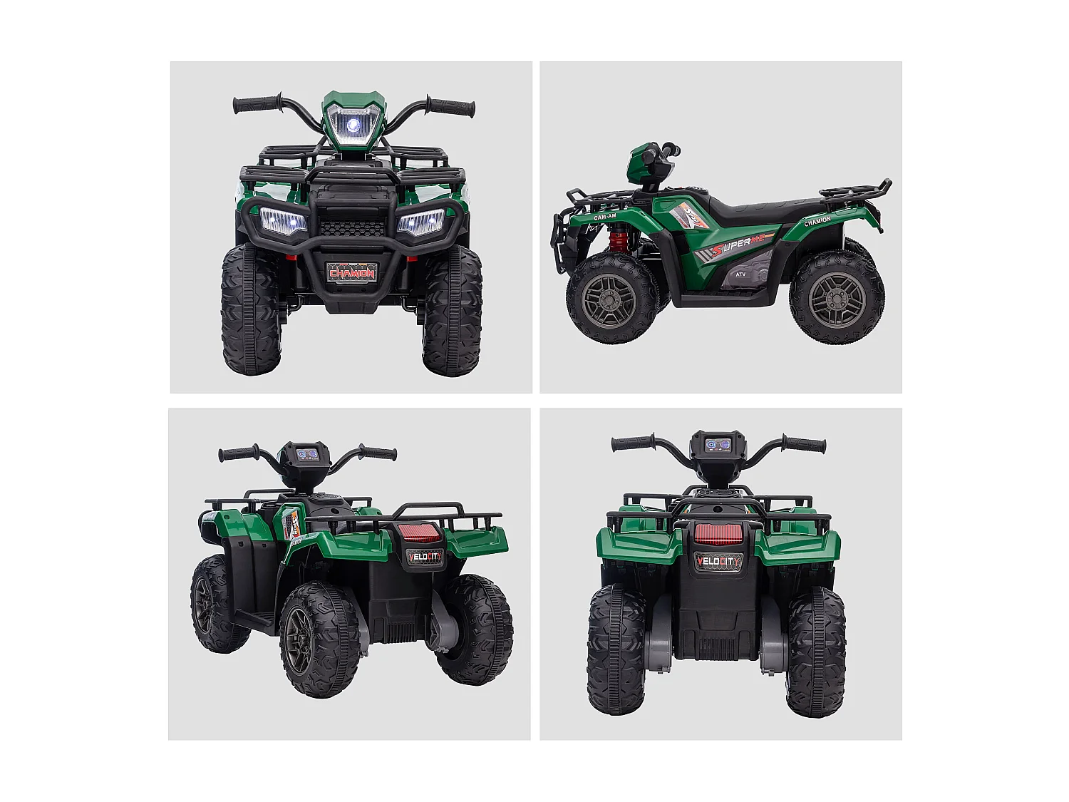 Quad elettrico per bambini 3-6 anni con velocità max 4km/h