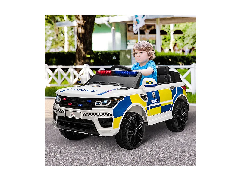 Macchina elettrica per bambini 12v con telecomando e sirena