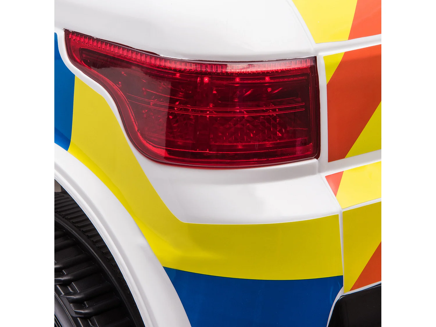 Macchina elettrica per bambini 12v con telecomando e sirena