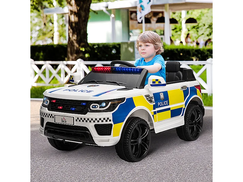 Macchina elettrica per bambini 12v con telecomando e sirena