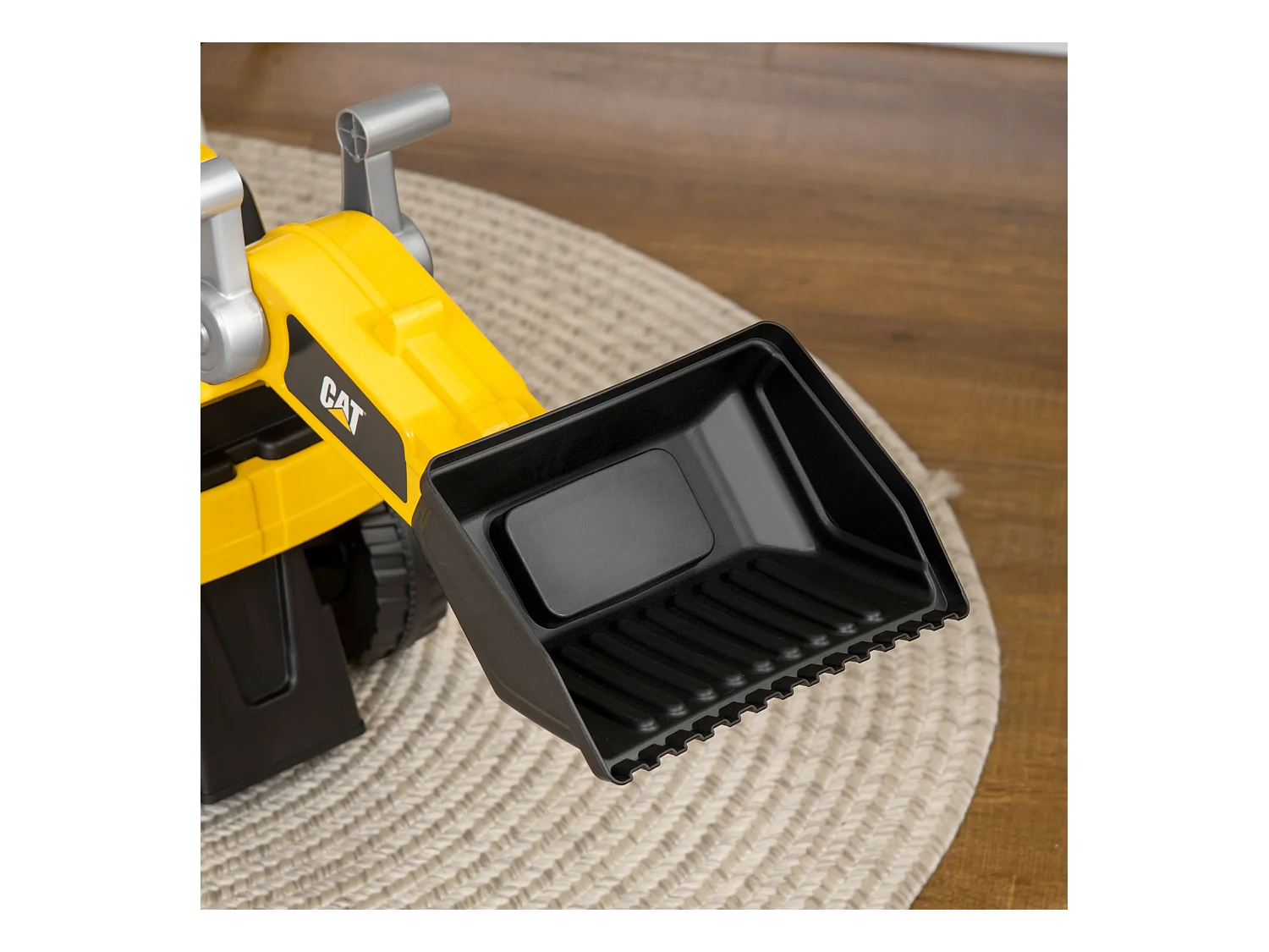 Ruspa giocattolo età 18 e 36 mesi con escavatore e vano a scomparsa