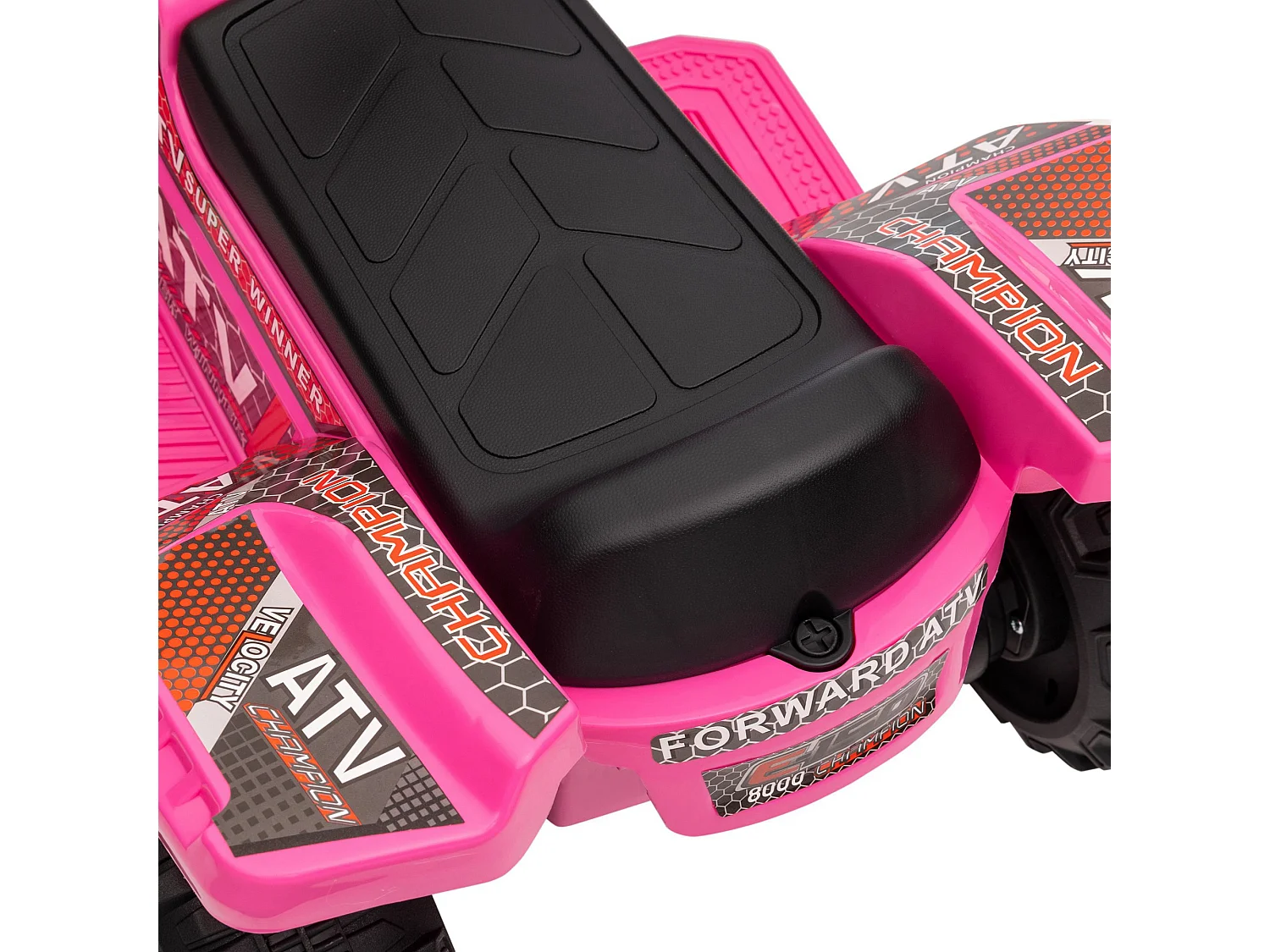 Mini quad elettrico per bambini 18-36 mesi con batteria 6v rosa