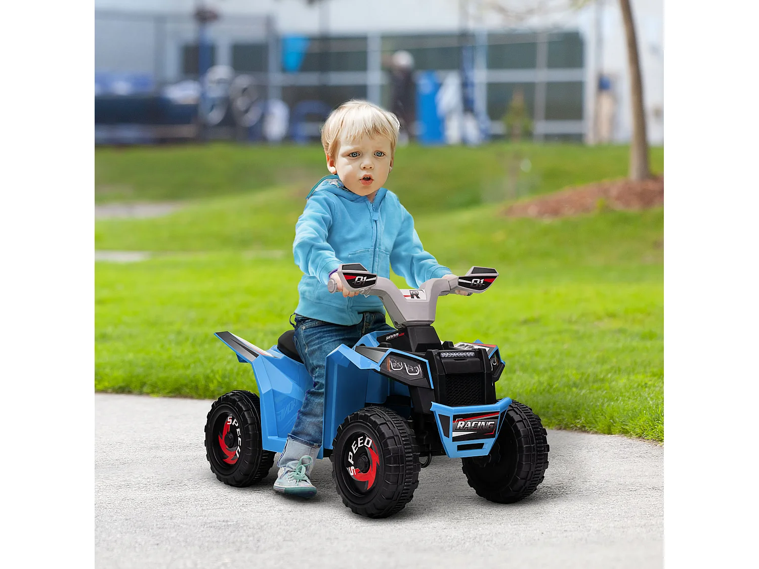 Quad per bambini 18-36 mesi in pp e metallo velocità 2.5 km/h