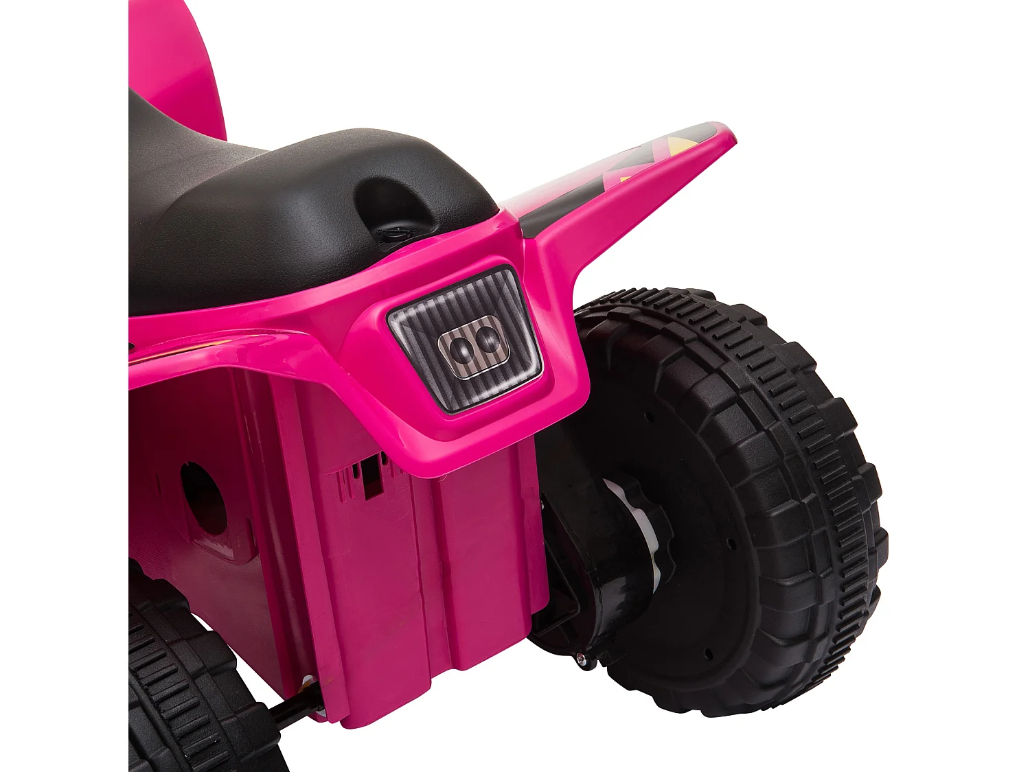 Quad elettrico per bambini 18-36 mesi a 6v rosa