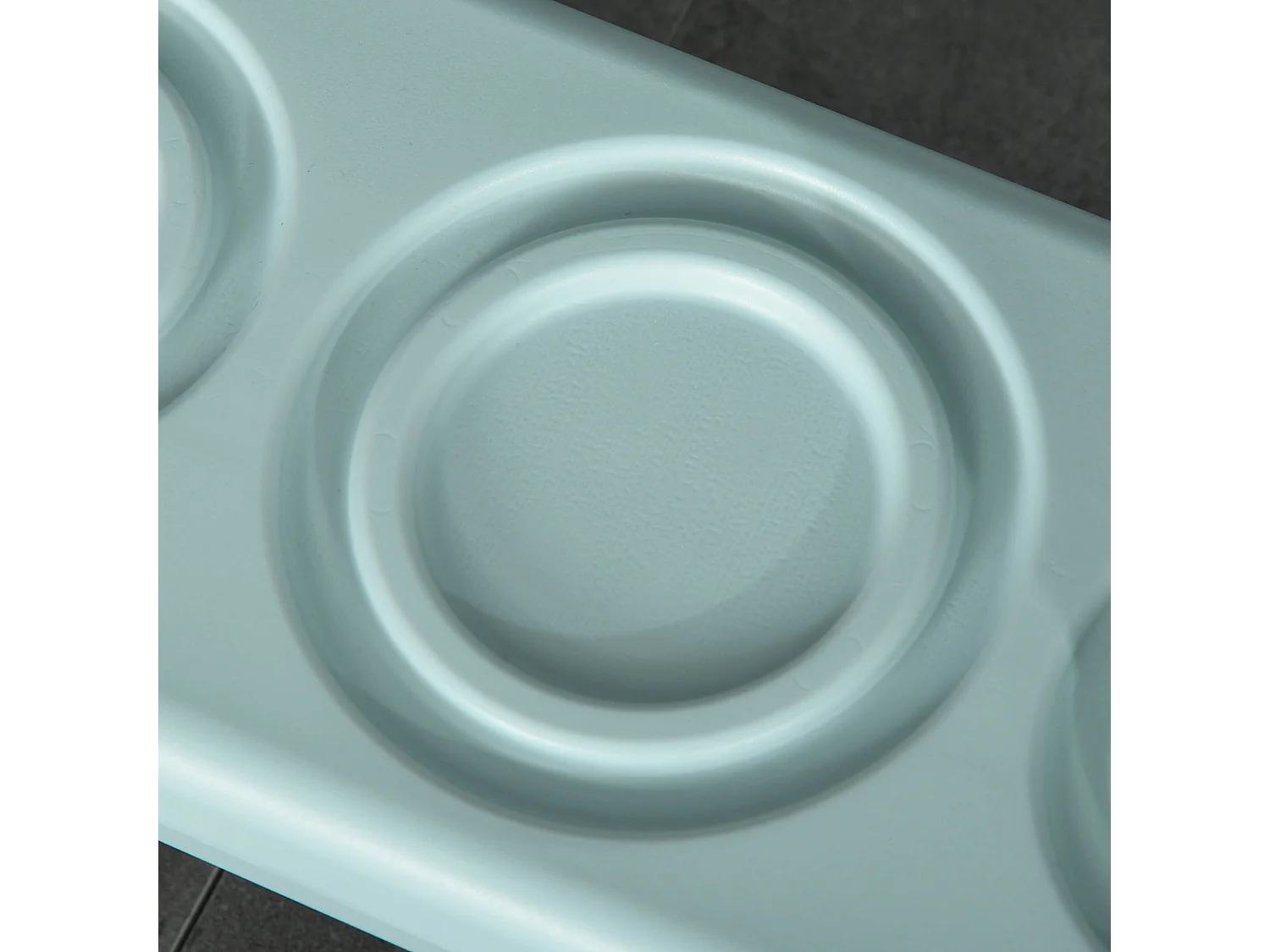 Sgabello per bambini 2-5 anni scaletta a 2 gradini blu e grigio