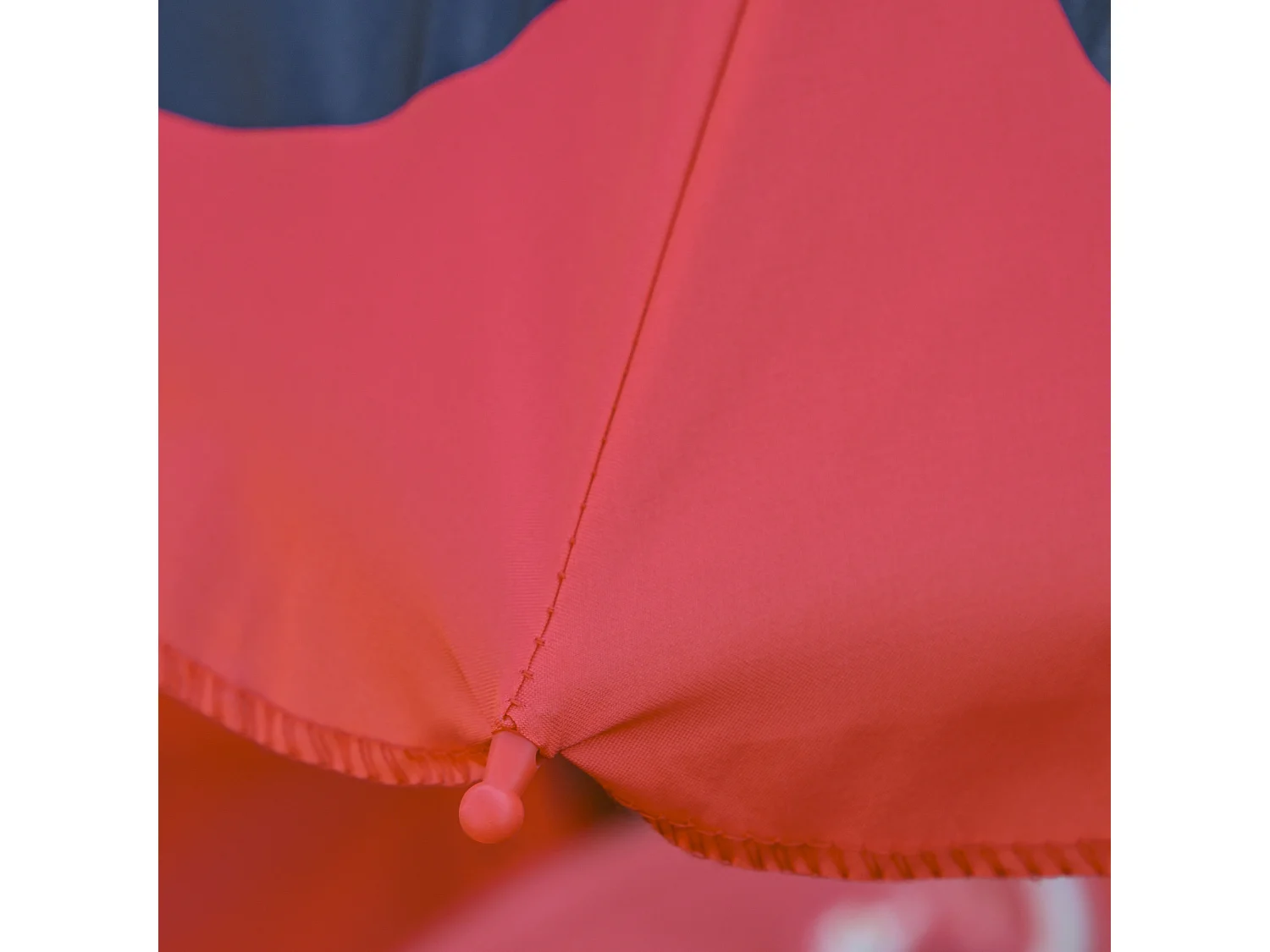 Set tavolo da giardino per bambini in metallo e poliestere rosso