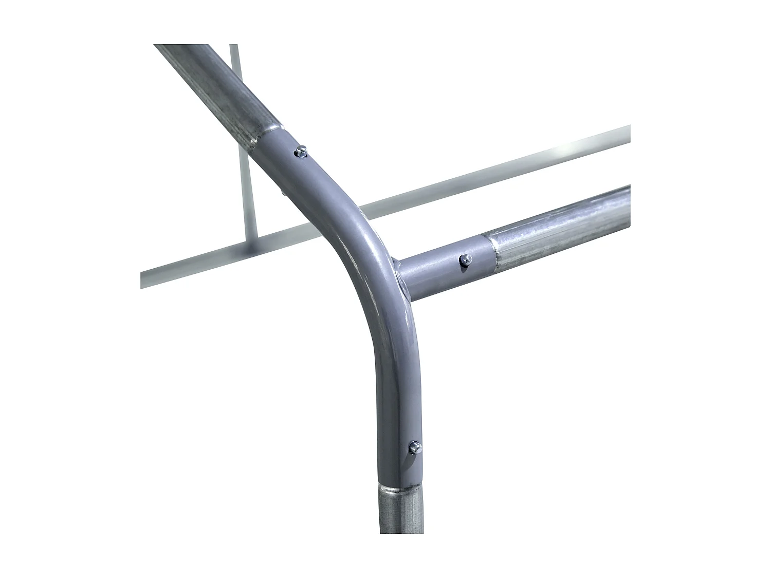 Pollaio per galline da giardino con telaio zincato 3x2x2m impermeabile