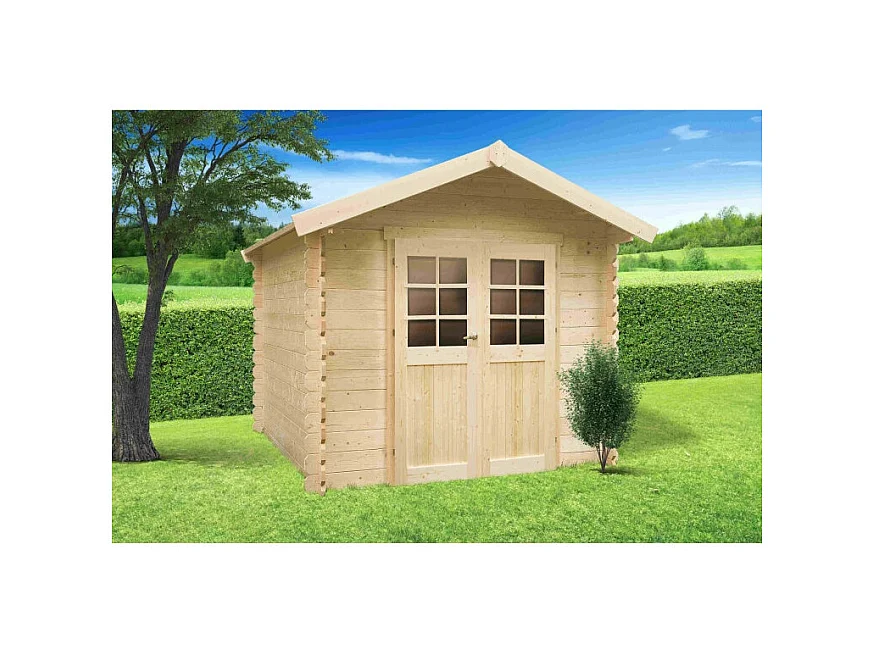 Abri de jardin en bois - 2480 x 2480