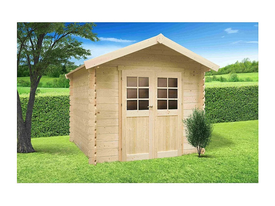 Abri de jardin en bois - 2480 x 2480