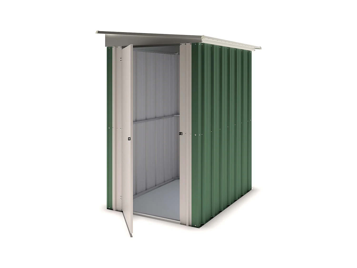 Tuinberging in metaal groen - 1,90 m²