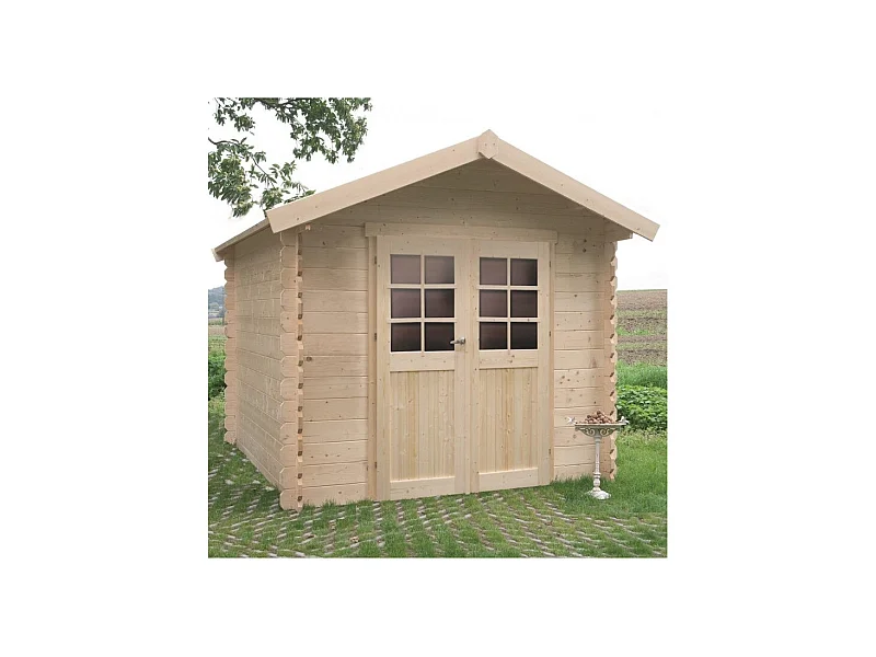 Abri de jardin en bois - 2380 x 2380