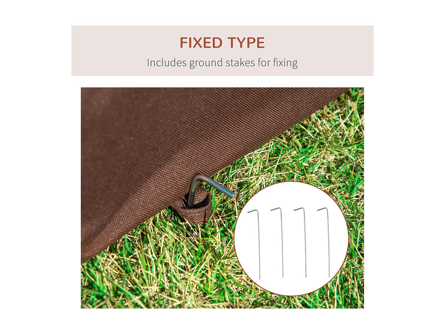 Trasportino per cani e gatti pieghevole e imbottito 61x46x51cm caffè