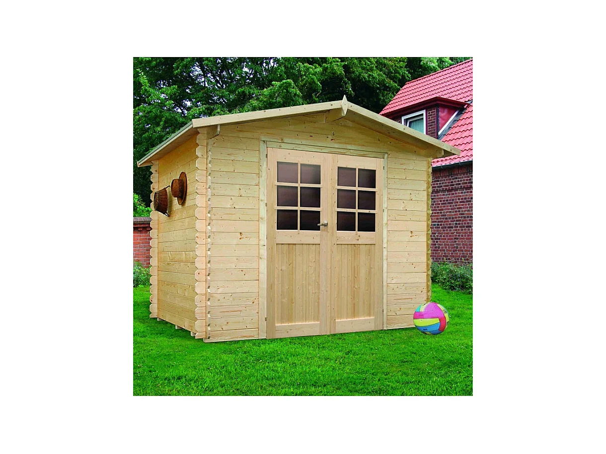 Abri de jardin en bois - 2980 x 2480