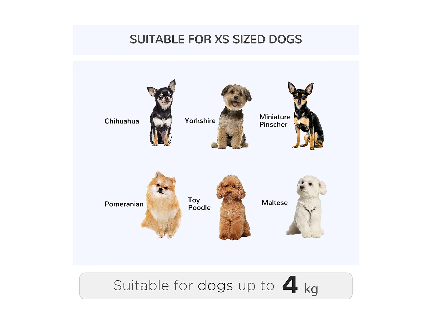 Trasportino zaino per cani e gatti con tasche maniglia telescopica ruote