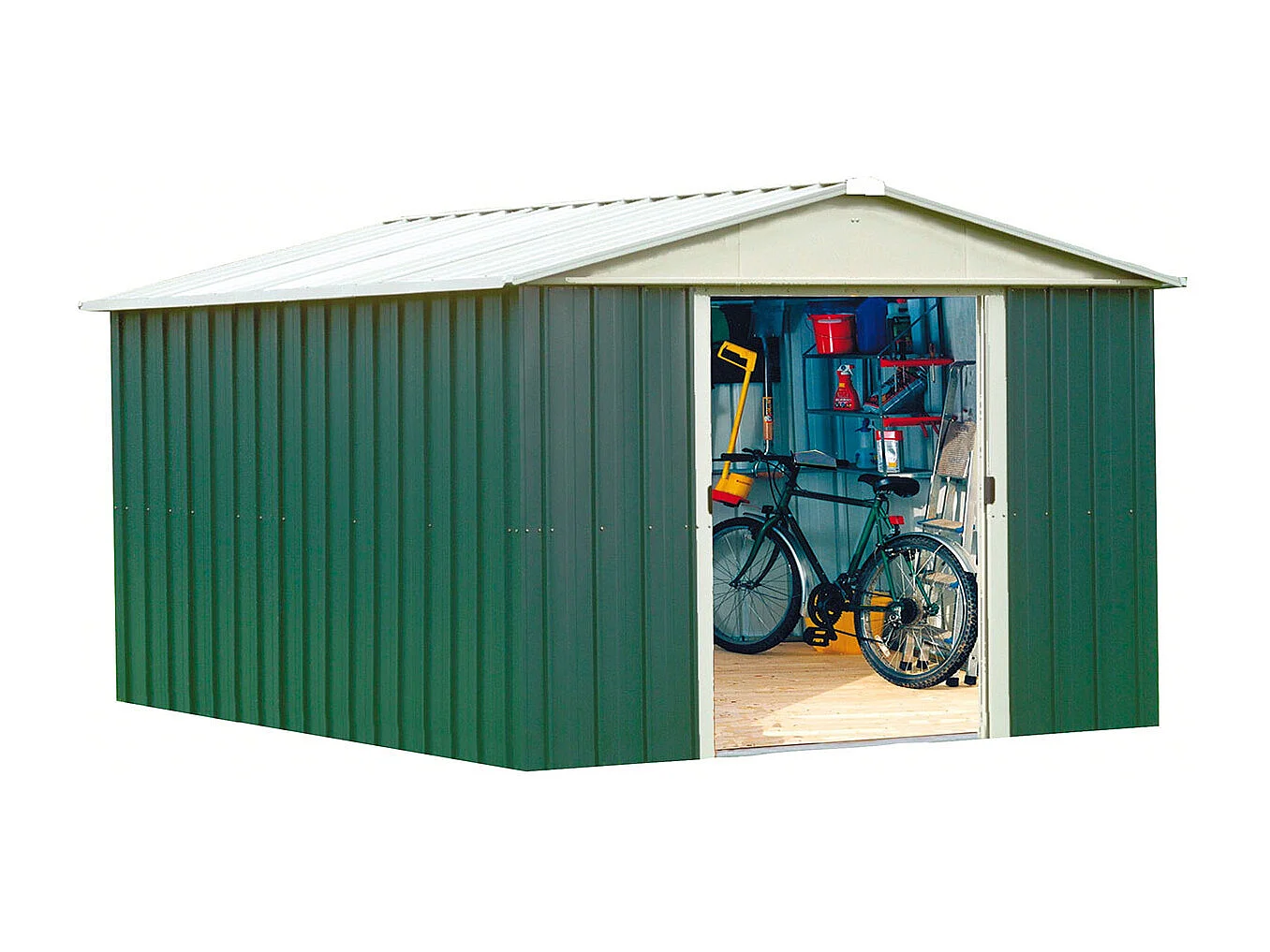 Yardmaster Abri de jardin métal 12,00m² - 1013geyz