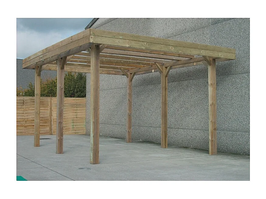 Carport base 6x5 hauteur 4m