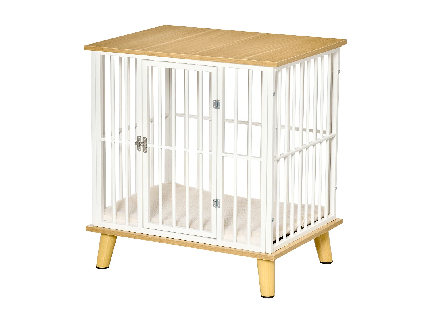 Casetta per cani piccoli da interno con cuscino rimovibile e lavabile