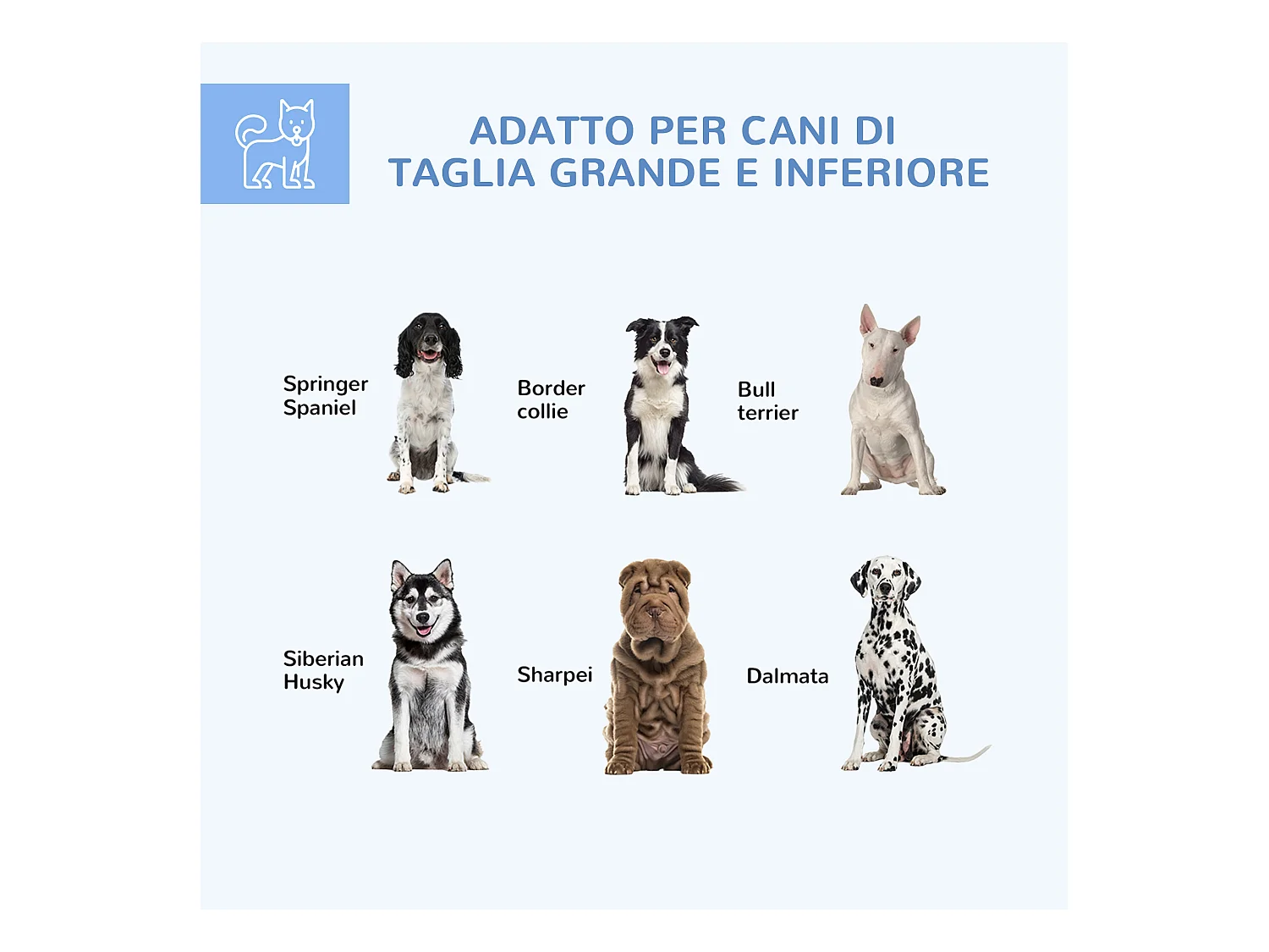 Recinto per cani taglia grande tetto tessuto oxford 2.1x1.85x1.5m argento