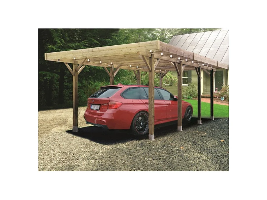 Carport base 4x5 hauteur 2,5m Solid Superia S7722